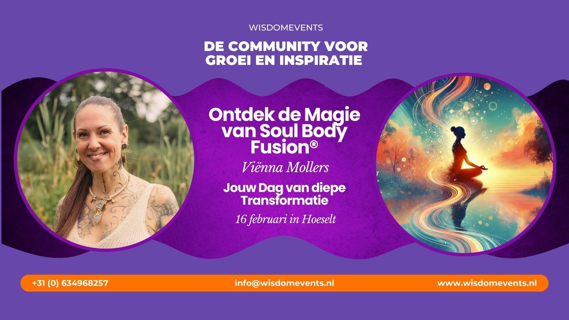 Transformatie Zondag: Soul Body Fusion® met Vienna Mollers 